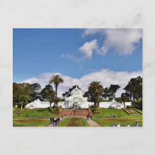 Conservatory Of Flowers In San Franciscos Golden G Postcard
