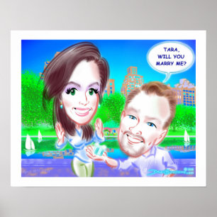 Conservatory Water Proposal Caricature 2015a Poster