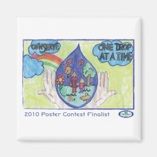 Conserve - One Drop at a Time Magnet
