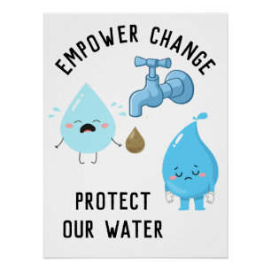 Conserve & Preserve: The Water Guardians Rally Cry Poster