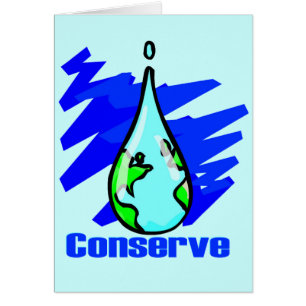 Conserve Water Card