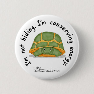 Conserving Energy White Button