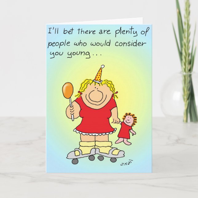 Consider You Young Card (Front)