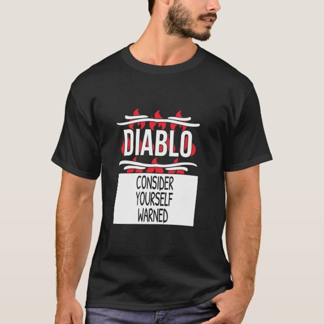 Consider Yourself Warned Diablo Hot Sauce Group Co T-Shirt (Front)