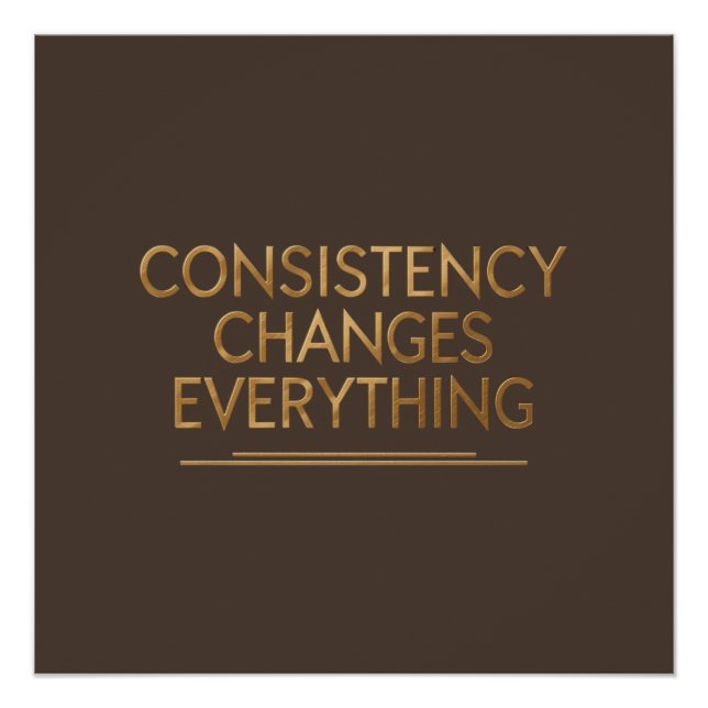Consistency Changes Everything – Motivation for Re Poster (Front)