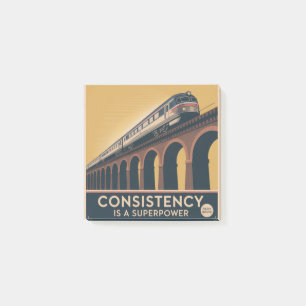 Consistency Is A Superpower Post-it Notes