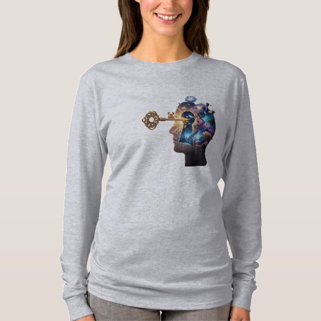 Consistency Unlocks the Mind T-Shirt (Front)
