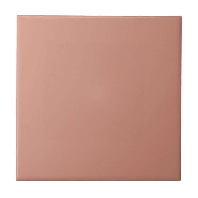 Consistently Coral Square Kitchen and Bathroom Ceramic Tile (Front)