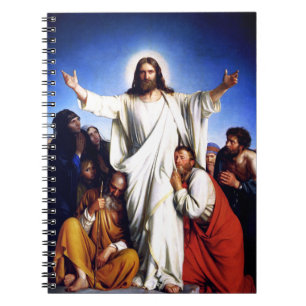 "Consolator" by Carl Bloch. Easter Gift  Notebook