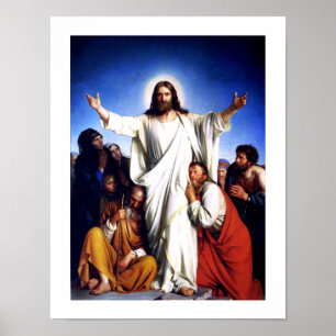 "Consolator" by Carl Bloch. Fine Art Print