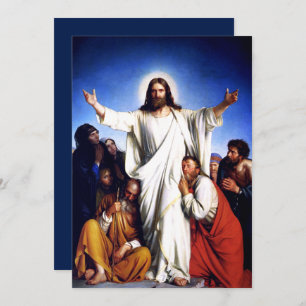 Consolator. Fine Art Easter Religious Card