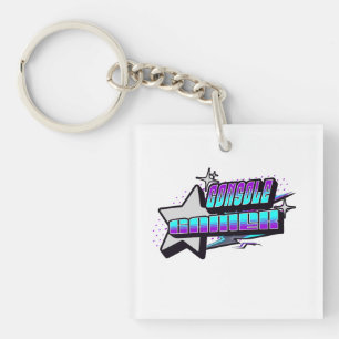 CONSOLE GAMER Y2K STYLE KEY RING