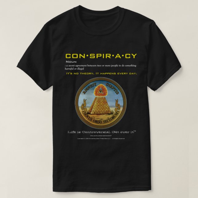 Conspiracy T-Shirt (Design Front)