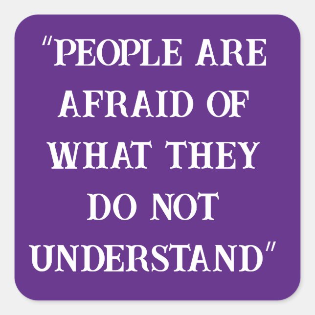 Conspiracy Theorist Square Sticker (Front)