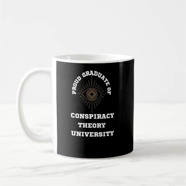 Conspiracy Theory University  Coffee Mug (Left)