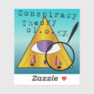 Conspiracy Theoryology Logo Sticker