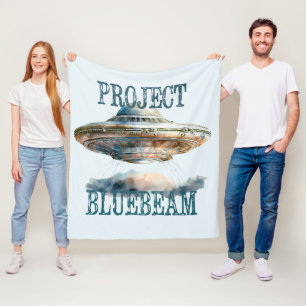 Conspiracy UFO Fleece Blanket