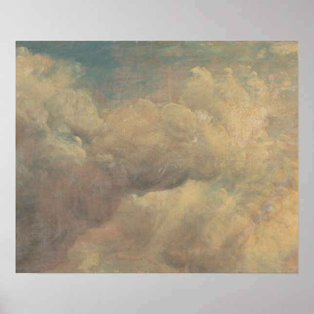 Constable - Cloud Study Poster (Front)