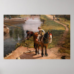 Constable - Flatford Mill 1816 Poster