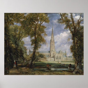 Constable - Salisbury Cathedral Poster