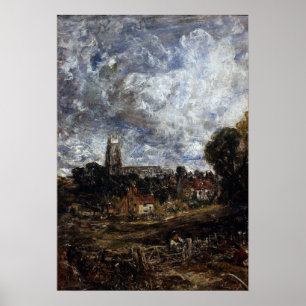 Constable - Stoke-By-Nayland 1836 Poster