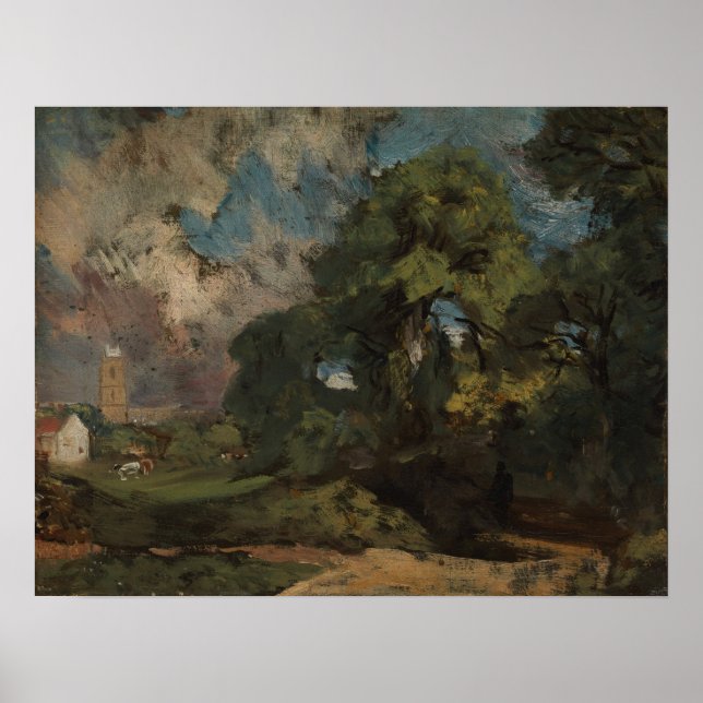 Constable - Stoke-By-Nayland Poster (Front)