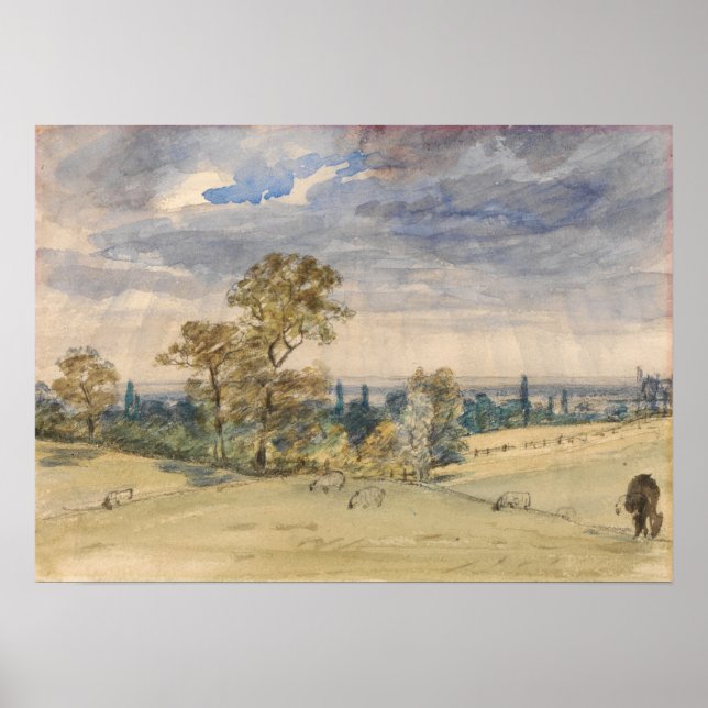 Constable - Suffolk Landscape Poster (Front)