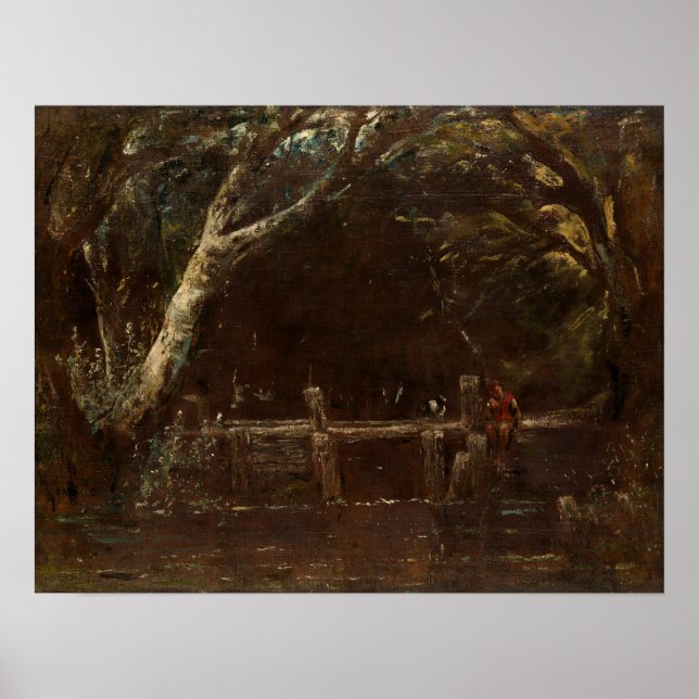 Constable - The Lock 1820 Poster (Front)