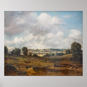 Constable - View Of Dedham Vale From East Bergholt Poster