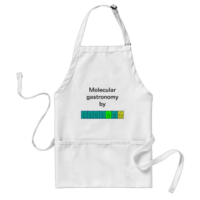 Constança periodic table name apron (Front)