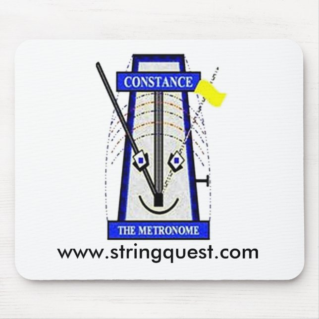 Constance the Metronome Mouse Pad (Front)