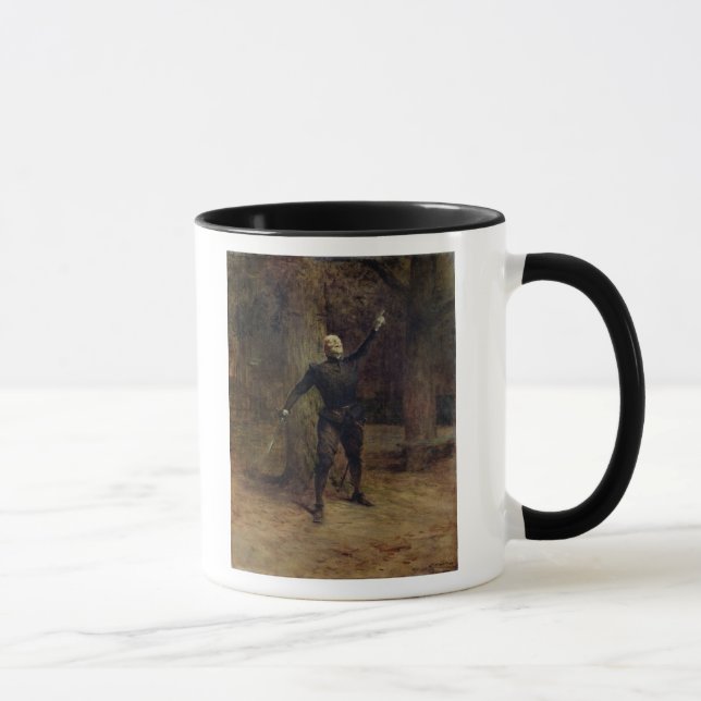 Constant Coquelin  as Cyrano de Bergerac Mug (Right)