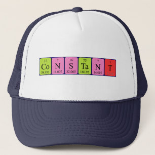 Constant periodic table name hat