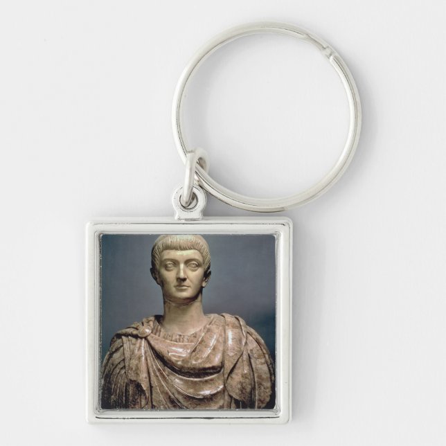 Constantine I (c.274-337) c.350 AD (marble) Key Ring (Front)