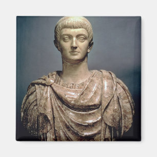 Constantine I (c.274-337) c.350 AD (marble) Magnet