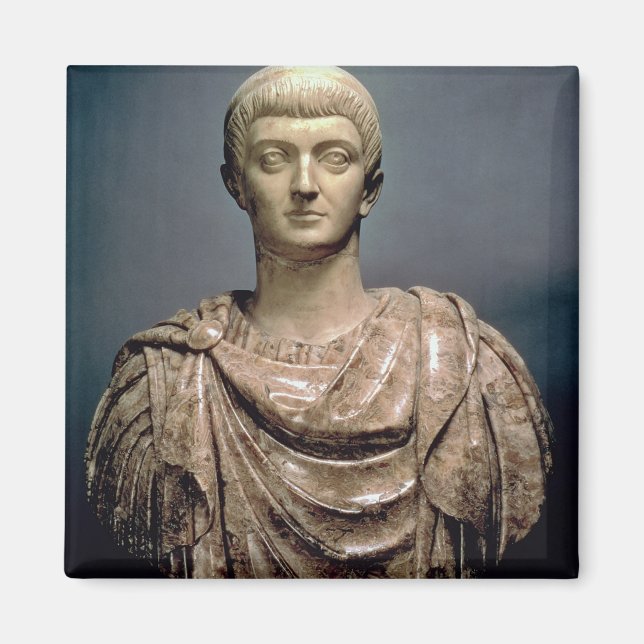 Constantine I (c.274-337) c.350 AD (marble) Magnet (Front)