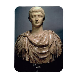 Constantine I (c.274-337) c.350 AD (marble) Magnet