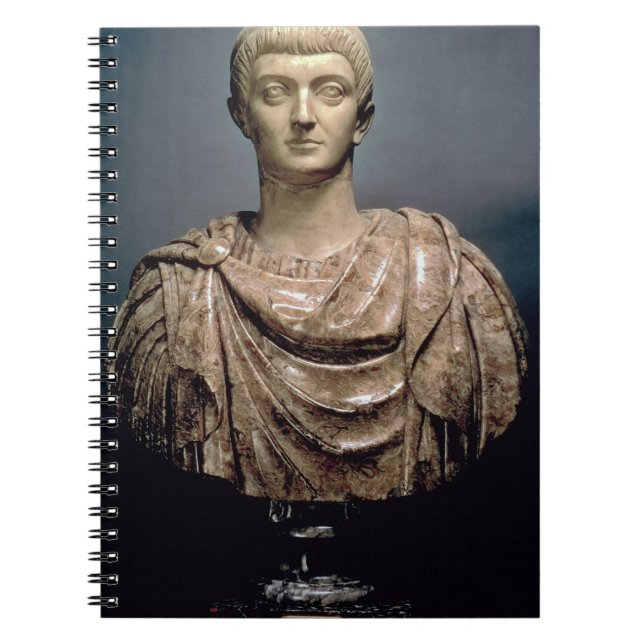 Constantine I (c.274-337) c.350 AD (marble) Notebook (Front)