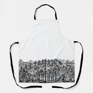 Constantinople capital of the Roman Empire Apron