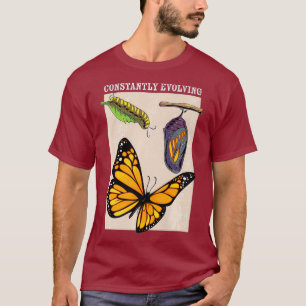 Constantly Evolving Monarch Butterfly Entomology T-Shirt
