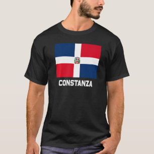 Constanza Dominican Republic Flag Emblem Escudo Cr T-Shirt