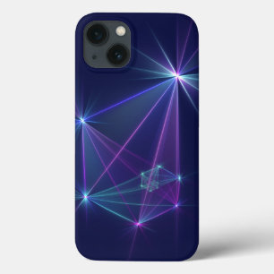 Constellation, Abstract Fantasy Fractal Art iPhone 13 Case