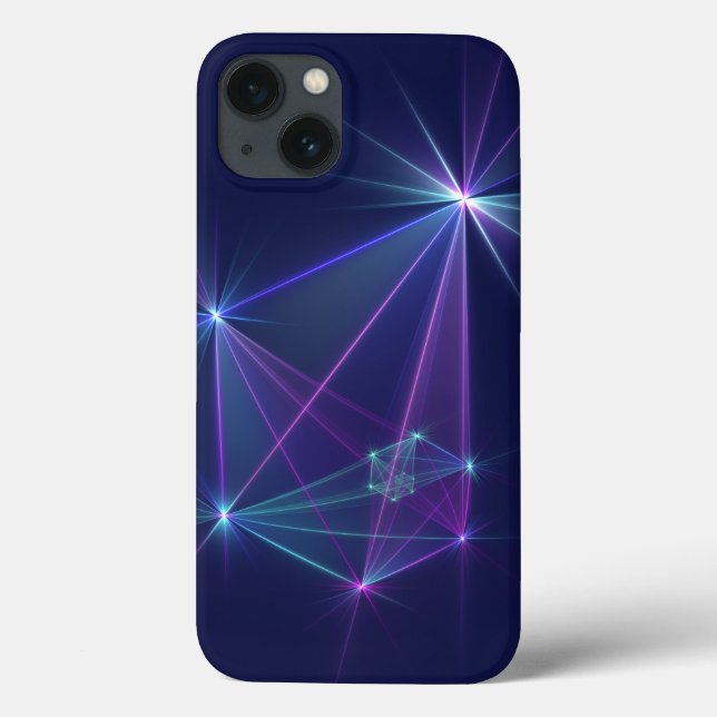 Constellation, Abstract Fantasy Fractal Art Case-Mate iPhone Case (Back)