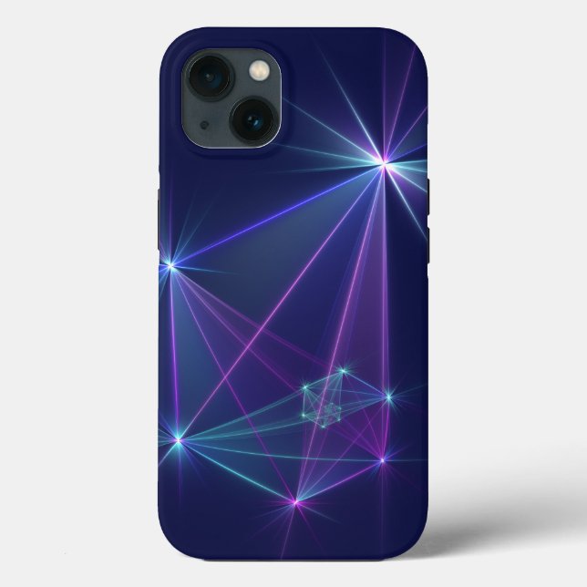 Constellation, Abstract Fantasy Fractal Art Case-Mate iPhone Case (Back)
