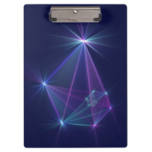 Constellation, Abstract Fantasy Fractal Art Clipboard