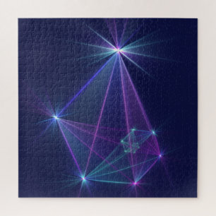 Constellation, Abstract Fantasy Fractal Art Jigsaw Puzzle
