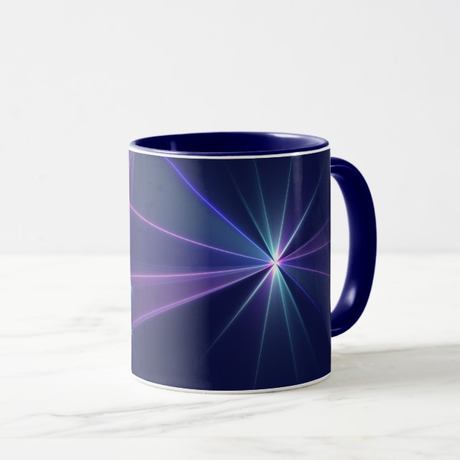 Constellation, Abstract Fantasy Fractal Art Mug (Front Right)