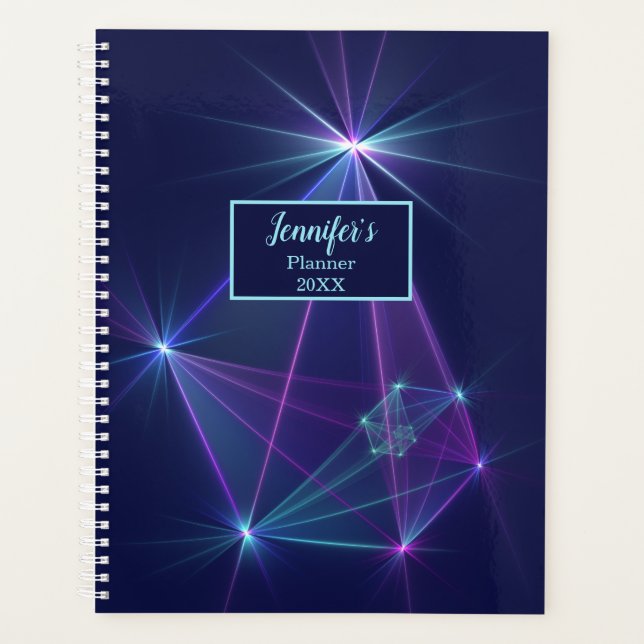 Constellation, Abstract Fantasy Fractal Art Name Planner (Front)