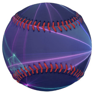Constellation, Abstract Fantasy Fractal Art Softball