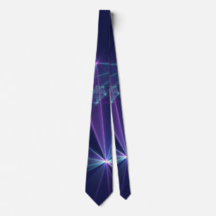 Constellation, Abstract Fantasy Fractal Art Tie